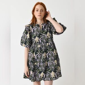 NWT Cleobella Camden Casablanca Ruffle Hem Influencer Famous Women Dress XSmall